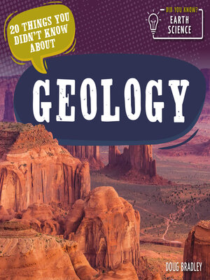 cover image of 20 Things You Didn't Know About Geology